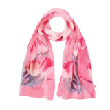 Painted Mulberry Silk Scarf