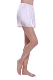 Womens 100% Mulberry Silk Shorts - Pink