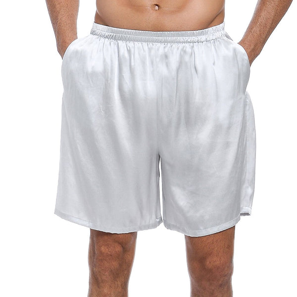 LEPTON 100% Mulberry Silk Men Boxers Shorts Super Comfortble (Black, S) :  : Clothing, Shoes & Accessories